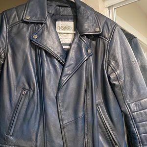 Authentic Woman’s Norton Leather Jacket
